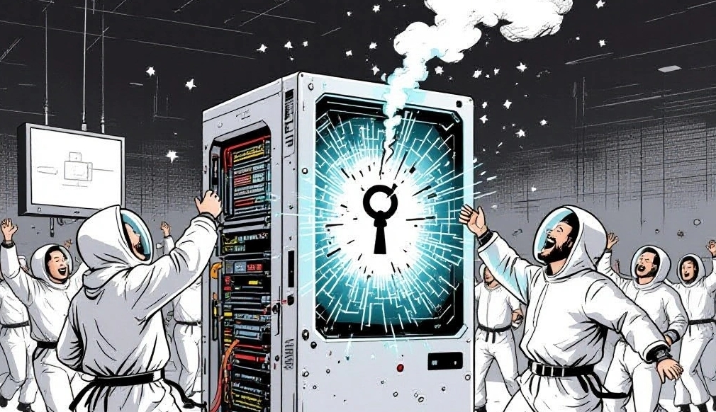 Quantencomputer bricht Verschlüsselung